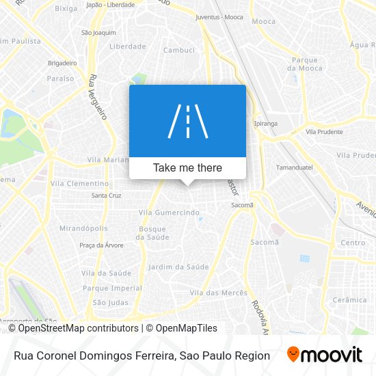 Rua Coronel Domingos Ferreira map