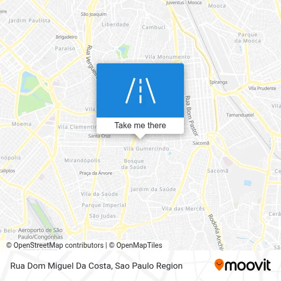 Rua Dom Miguel Da Costa map