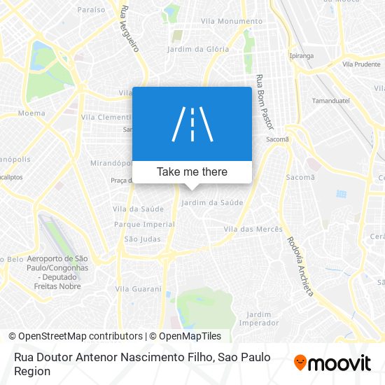 Rua Doutor Antenor Nascimento Filho map