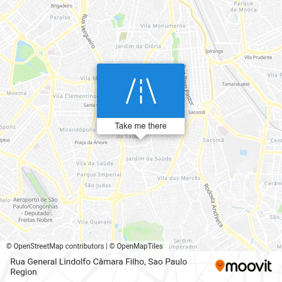 Rua General Lindolfo Câmara Filho map