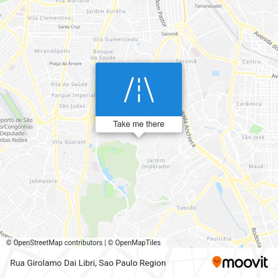 Rua Girolamo Dai Libri map