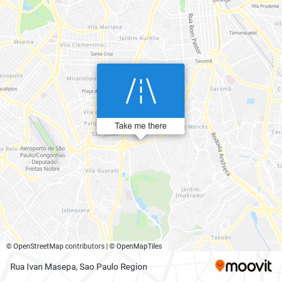 Rua Ivan Masepa map