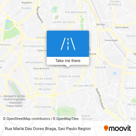 Rua Maria Das Dores Braga map