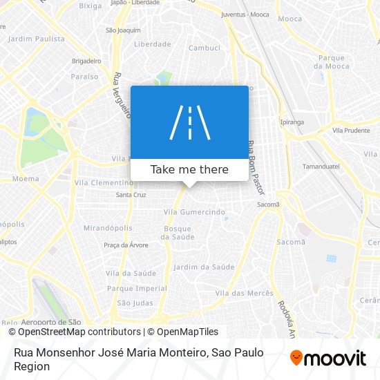 Rua Monsenhor José Maria Monteiro map