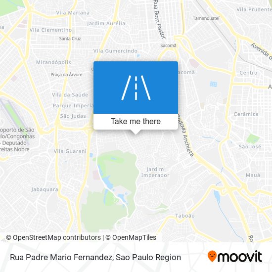 Rua Padre Mario Fernandez map