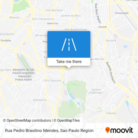 Rua Pedro Brasilino Mendes map