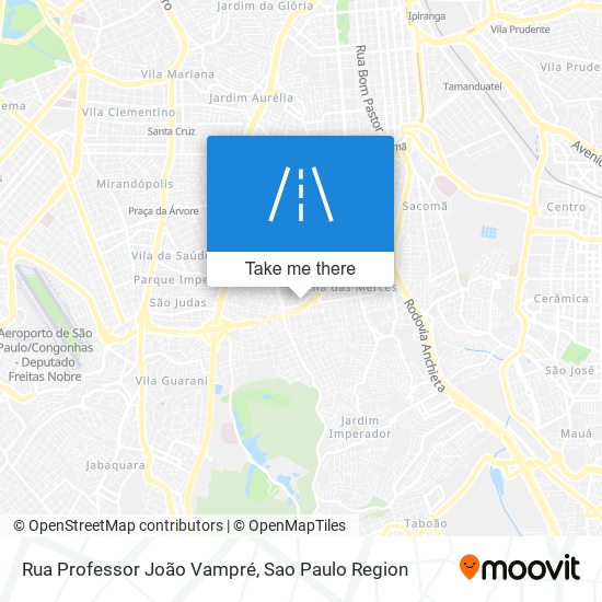 Rua Professor João Vampré map