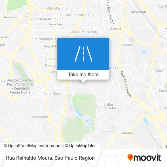Rua Reinaldo Moura map