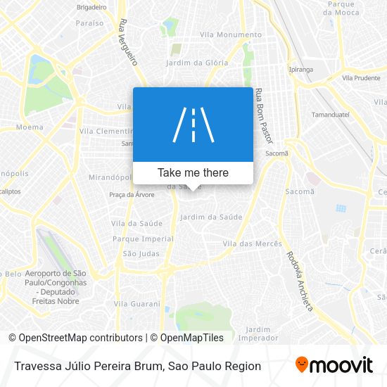 Travessa Júlio Pereira Brum map