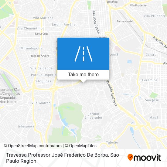 Travessa Professor José Frederico De Borba map