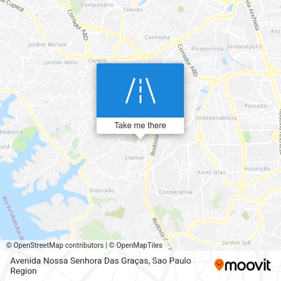 Avenida Nossa Senhora Das Graças map