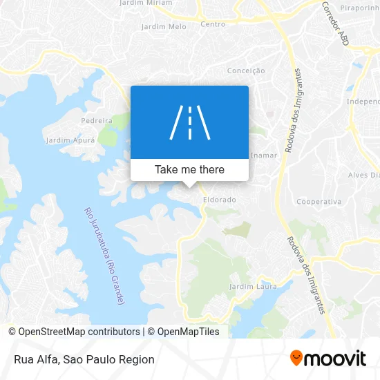 Rua Alfa map