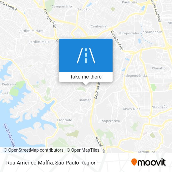 Rua Américo Máffia map