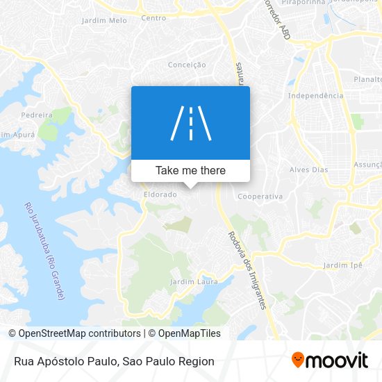 Rua Apóstolo Paulo map