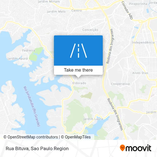 Rua Bituva map