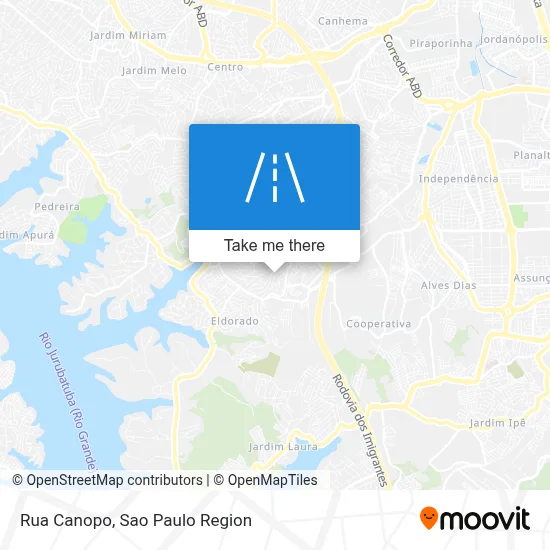Rua Canopo map