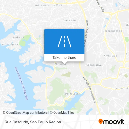 Rua Cascudo map