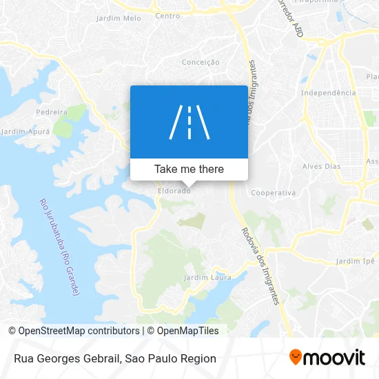 Rua Georges Gebrail map