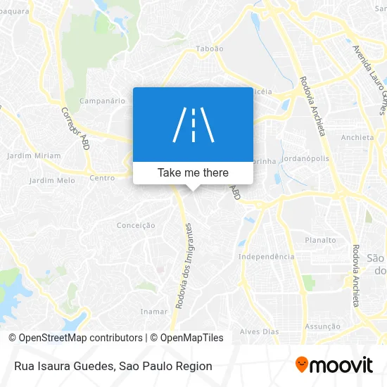 Rua Isaura Guedes map
