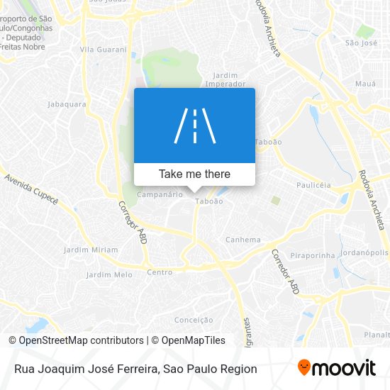Rua Joaquim José Ferreira map