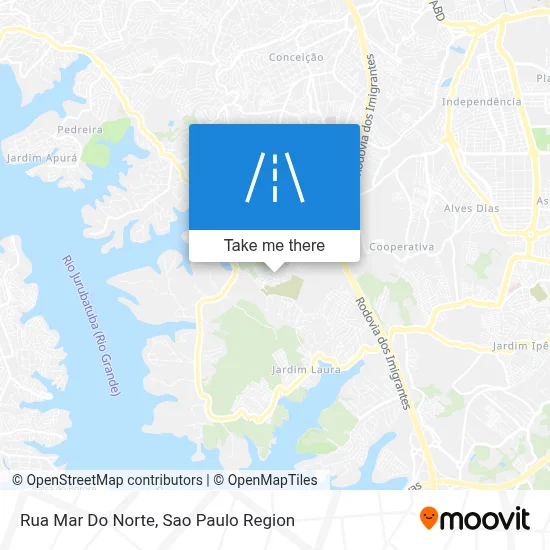Rua Mar Do Norte map