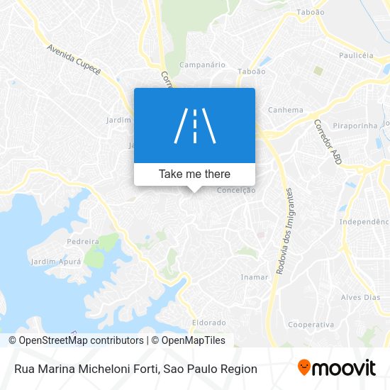 Rua Marina Micheloni Forti map