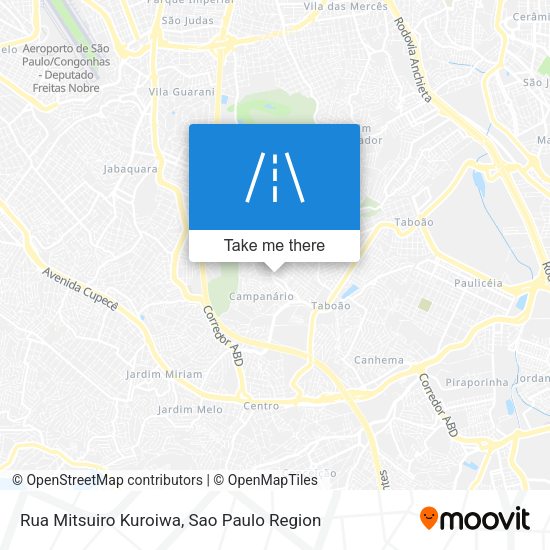 Rua Mitsuiro Kuroiwa map