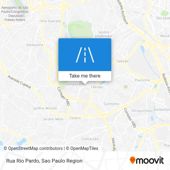 Rua Rio Pardo map