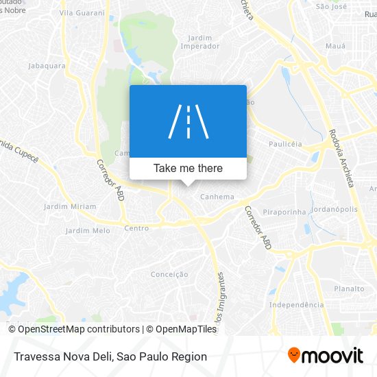 Travessa Nova Deli map