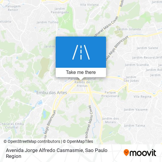 Mapa Avenida Jorge Alfredo Casmasmie