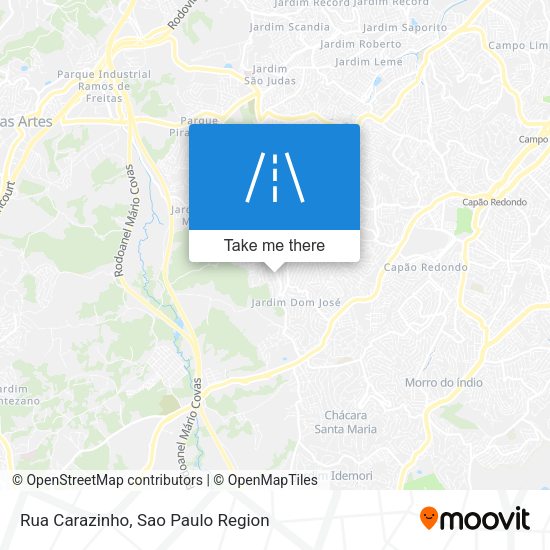 Rua Carazinho map