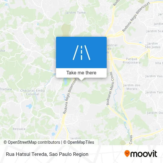 Rua Hatsui Tereda map