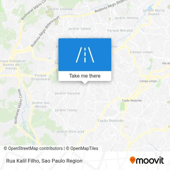 Rua Kalil Filho map