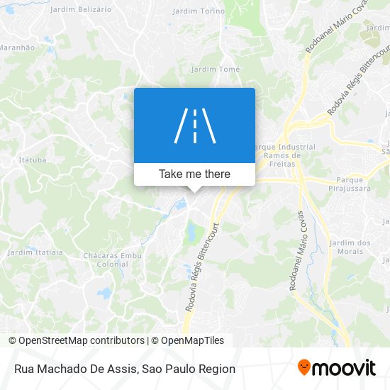 Rua Machado De Assis map