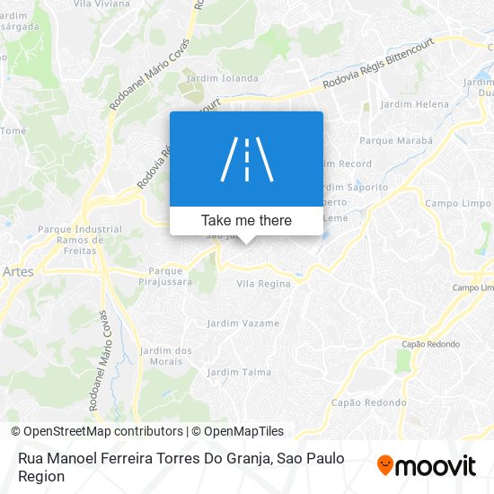 Mapa Rua Manoel Ferreira Torres Do Granja