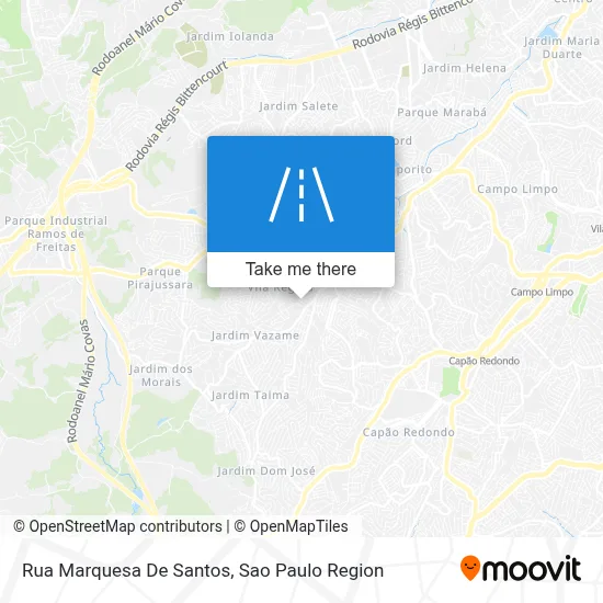 Rua Marquesa De Santos map