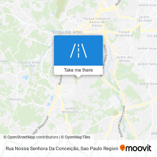 Mapa Rua Nossa Senhora Da Conceição