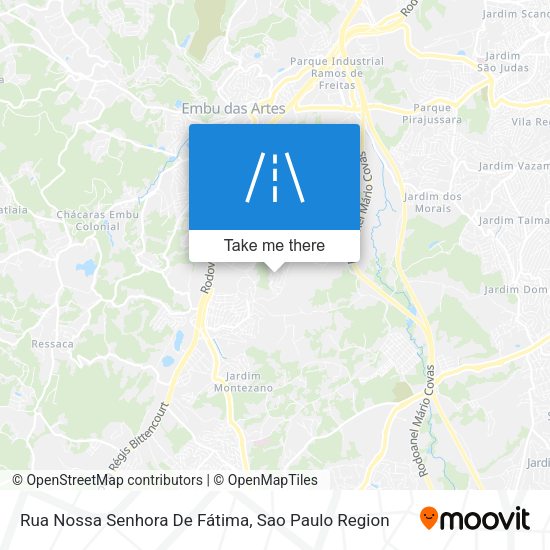 Rua Nossa Senhora De Fátima map