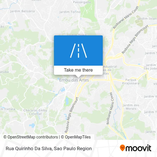 Rua Quirinho Da Silva map