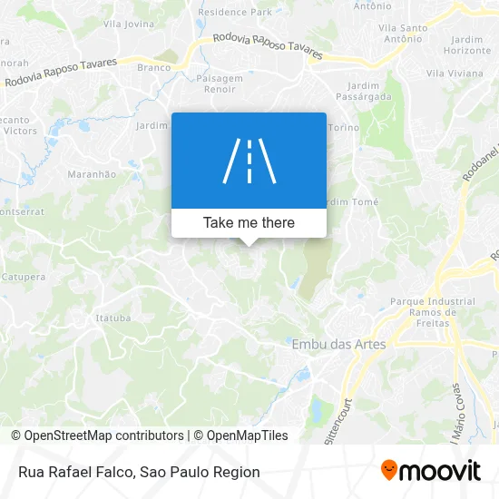 Rua Rafael Falco map