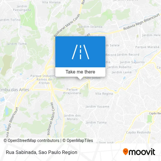 Rua Sabinada map