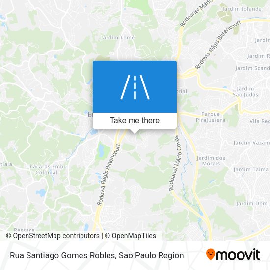 Rua Santiago Gomes Robles map