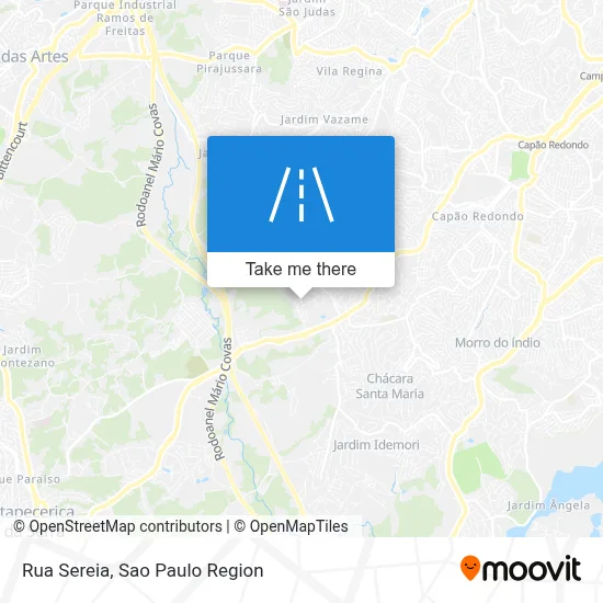 Rua Sereia map
