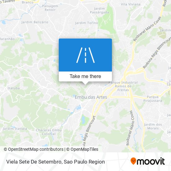 Viela Sete De Setembro map