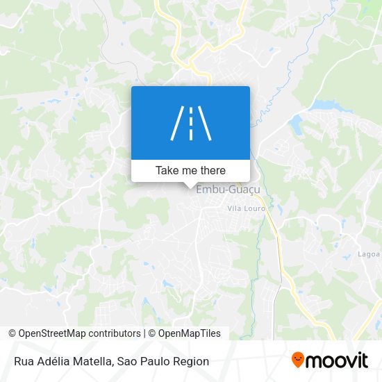 Rua Adélia Matella map