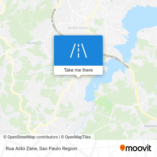 Rua Aldo Zane map