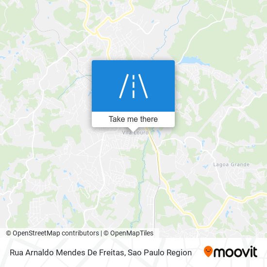 Mapa Rua Arnaldo Mendes De Freitas