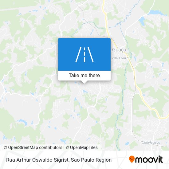 Rua Arthur Oswaldo Sigrist map
