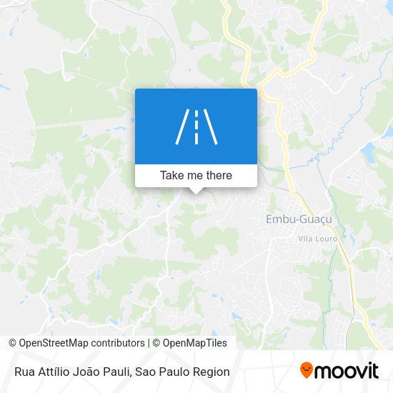 Rua Attílio João Pauli map