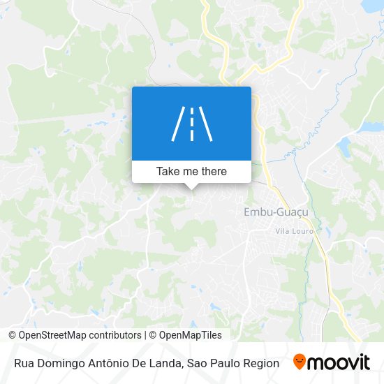 Rua Domingo Antônio De Landa map